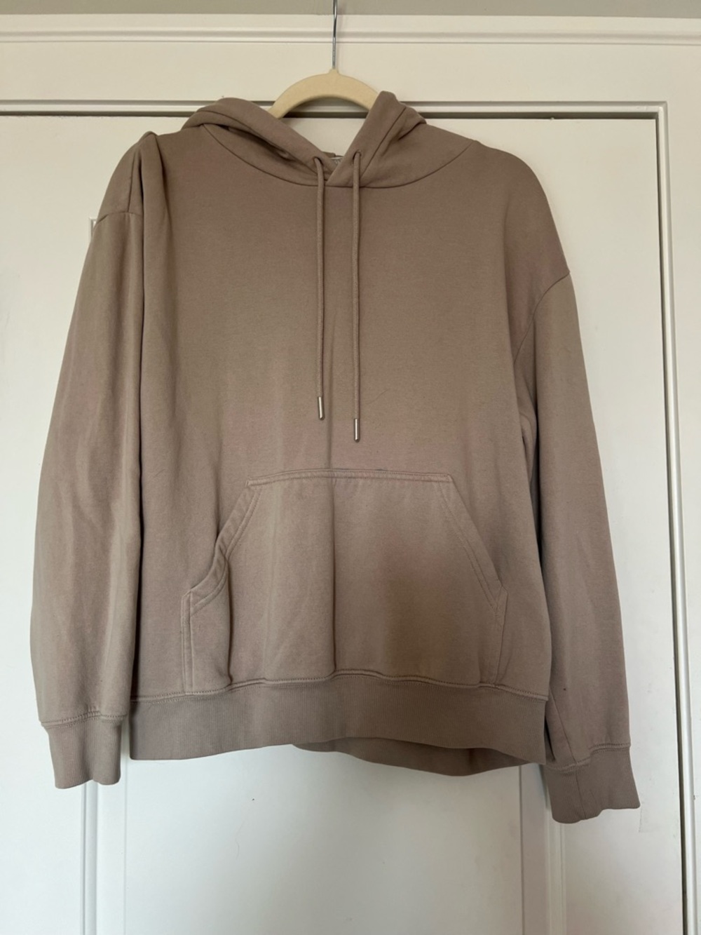 H&M Taupe Crewneck Hoodie